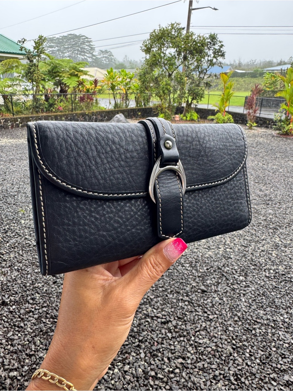 Dooney & Bourke 1975 Black Leather Wallet WR202 BB NWT $185 - Picture 15 of 15